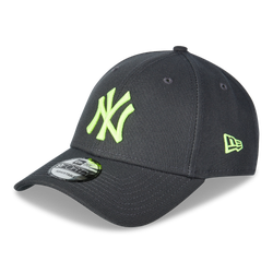 Unisex Caps - New Era 9Forty Mlb Neon Ny - Grey-Yellow