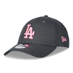 Unisex Caps - New Era 9Forty Mlb Neon La - Grey-Pink