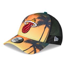 Unisex Trucker - New Era 9Forty Trucker Summer City Heat - Black-Yellow-Red