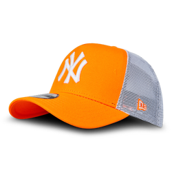 Unisex Trucker - New Era 9Forty Trucker Tonal Mesh Ny - Orange-White