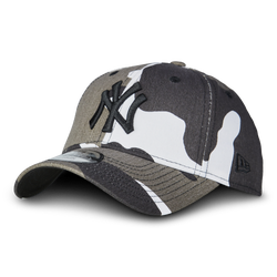 Unisex Caps - New Era 9Forty Camouflage Ny - Black-White-Grey