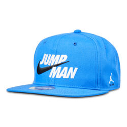 Unisex Caps - Nike Youth Flat Visor Snap Back - Hyper Royal-Hyper Royal