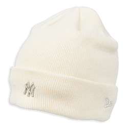 Unisex Knitted Hats & Beanies - New Era Flawless Beanie Neyyan - Light Creme-Light Creme