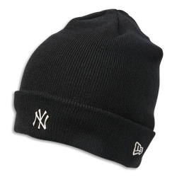 Unisex Knitted Hats & Beanies - New Era Flawless Beanieneyyan - Black-Silver