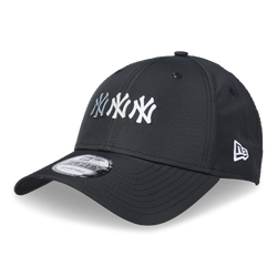 Unisex Caps - New Era 9Forty Stack Logo Ny - Black-White
