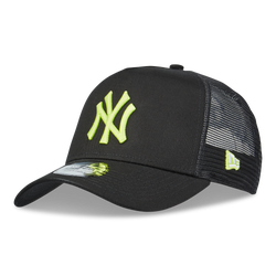 Unisex Caps - New Era League Essential Trucker - Black-Yellow