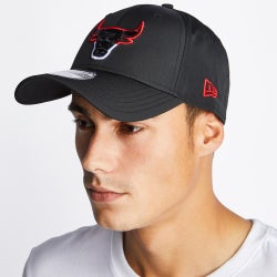 Unisex Caps - New Era 9Forty Chicago Bulls - Black-Red-White