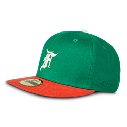 Unisex Fitted - New Era Essentials 59Fifty Fear Of God - Green-Orange