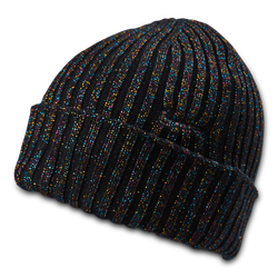 Unisex Knitted Hats & Beanies - Nike Beanie - Black-Black