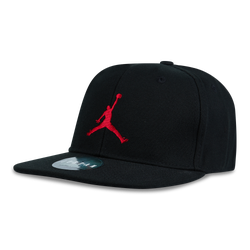 Unisex Petten - Jordan Flat Visor Snap Back Kids - Black-Black