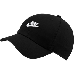 Unisex Kappen - Nike Heritage 86 Futura Wash - Black-Black-White