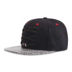 Unisex Caps - Lacer Snapback - Black-Grey-White