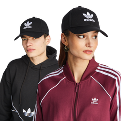 Unisex Kappen - adidas Trefoil - Black-White