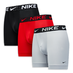 Unisexe Sous-vêtements - Nike Underwear - Uni Red-Wolf Grey-Black (Mini Swoosh W