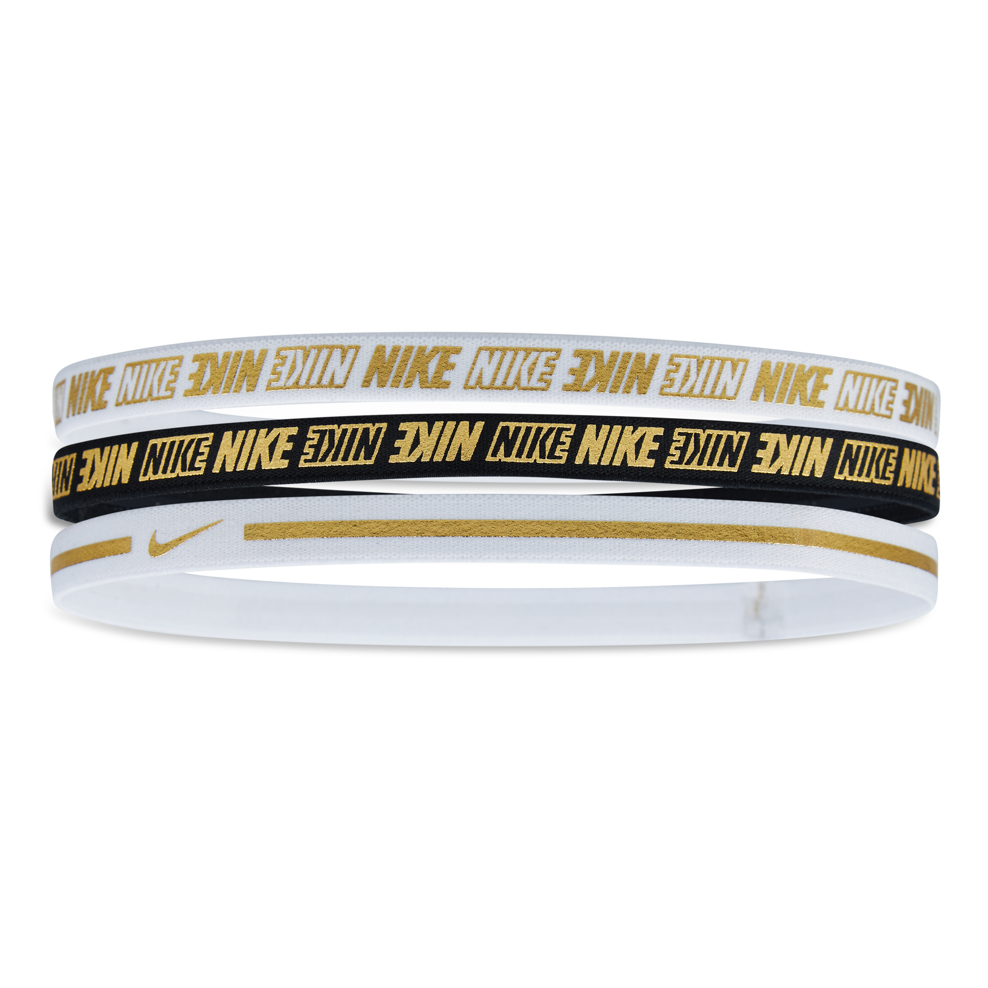 nike metallic headbands