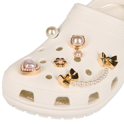 Unisex Sammlerstücke - Crocs 5 Pack Jibbitz - Gold-Gold