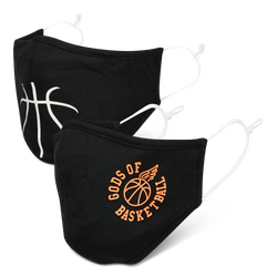 Unisex Sportzubehör - Foot Locker Printed Face Cover - Black-Black