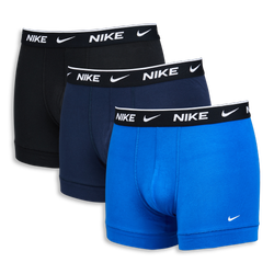 Unisexe Sous-vêtements - Nike Swoosh Trunk 3 Pack - Obsidian-Blue-Black