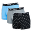 Nike Swoosh Trunk 3Pack - Unisexe Sous-vêtements Black-Grey-Blue