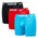 Nike Boxer Brief 3 Pack - Unisexe Sous-vêtements Uni Red-Blue Lightning-Black