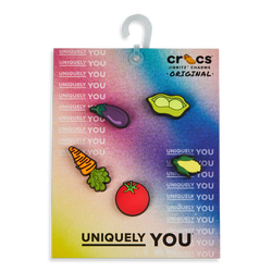 Unisex Accessorios Deportivos - Crocs Veggies 5 Pack Jibbitz - Multicolour-Multicolour