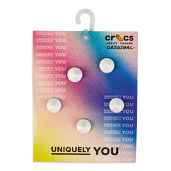 Unisex Sport Accessories - Crocs Iridescent Spike 5 Pack Jibbitz - Multicolour-Multicolour