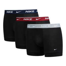 Unisexe Sous-vêtements - Nike Trunk 3 Pack - Black-Black-Gold
