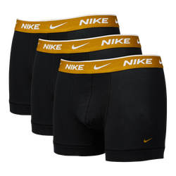 Unisex Underwear - Nike Trunk 3 Pack - Black-Gold