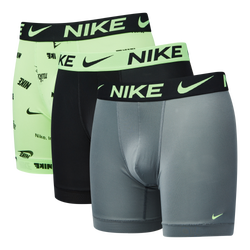 Unisexe Sous-vêtements - Nike Boxer Brief 3 Pack - Lime-Black-Cool Grey