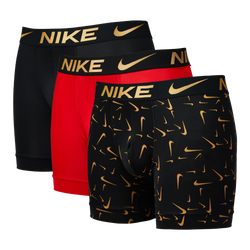 Unisex Ropa interior - Nike Boxer Brief 3 Pack - Gold-Red-Black