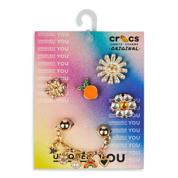 Unisex Sport Accessories - Crocs Peace & Love 5 Pack Jibbitz - Multi-Multi