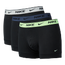 Nike Swoosh Trunk 3 Pack - Unisexe Sous-vêtements Black-Lime Glow-Thunder Blue