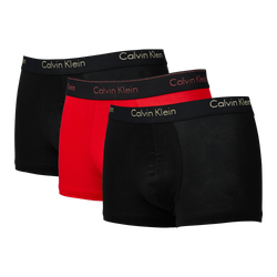 Unisex Unterwäsche - Calvin Klein Trunk 3 Pack - Black-Red-Gold
