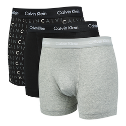 Unisexe Sous-vêtements - Calvin Klein Trunk 3 Pack - Black-Grey-Black