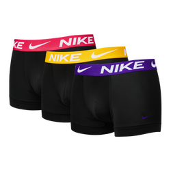 Unisexe Sous-vêtements - Nike Trunk 3 Pack - 1Mc Black-Rush Pink-University Gold