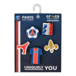 Unisex Accessorios Deportivos - Crocs Paris St Germain 5Pck Jibbitz - Blue-Red