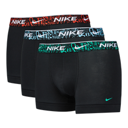 Unisex Unterwäsche - Nike Trunk 3 Pack - Black-Black-Green