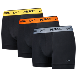 Unisex Unterwäsche - Nike Trunk 3 Pack - Black-Black-Yellow