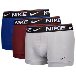 Unisex Ropa interior - Nike Trunk 3 Pack - Grey-Blue-Red