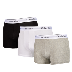 Unisex Ropa interior - Calvin Klein Trunk 3 Pack - Grey-Wht-Blck