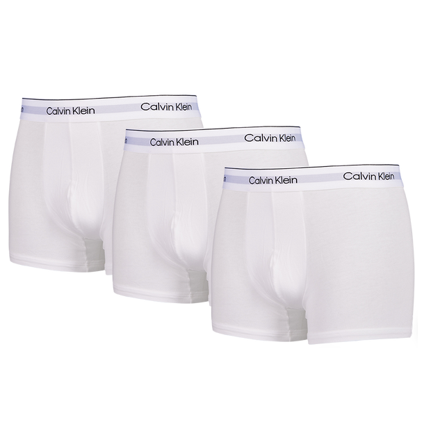 Image of Calvin Klein Trunk 3 Pack unisex Biancheria intima - Bianco - Foot Locker035