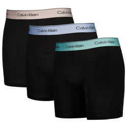 Unisex Unterwäsche - Calvin Klein Boxer Brief 3 Pack - Blck-Blck-Grey