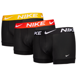 Unisex Unterwäsche - Nike Trunk 3 Pack - Blk-Red-Yellow