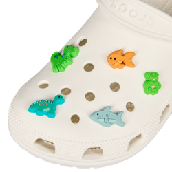 Unisex Sport Accessoires - Crocs 5 Pack Jibbitz - Blue-Yellow