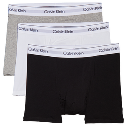 Unisex Underwear - Calvin Klein Trunk 3 Pack - Black-White-Grey Heather