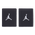 Jordan Wristband - Unisex Sportzubehör Black-Black-White
