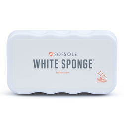 Unisex Schuhpflege - SofSole White Sponge - Black-Red-Black