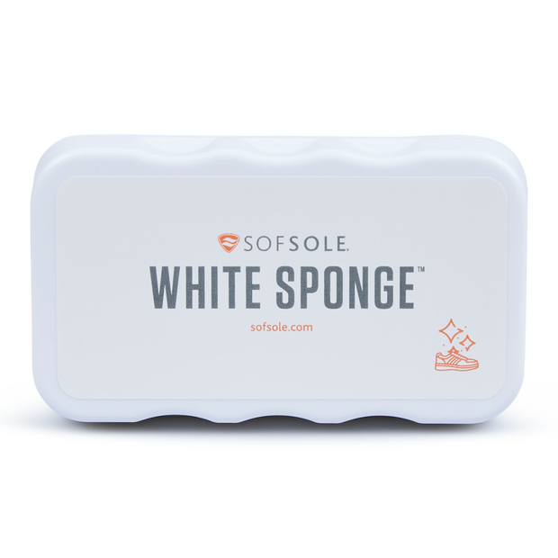 Sofsole White Sponge - Unisex Shoecare