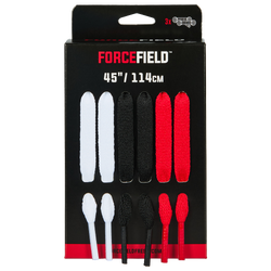 Unisex ShoeCare - Forcefield 3 Pack Laces - White-White-Red