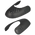 Foot Locker Crease Guards - Unisexe Soin Chaussures Black-Black